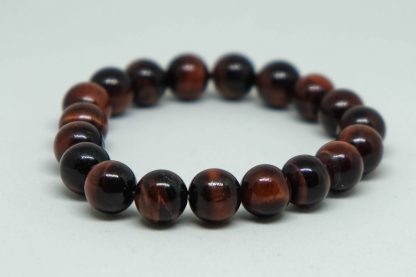 red tiger's eye with lots of dark red colors