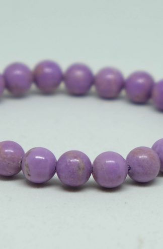 lilac phosphosiderite bracelet