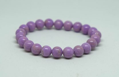 lilac phosphosiderite bracelet