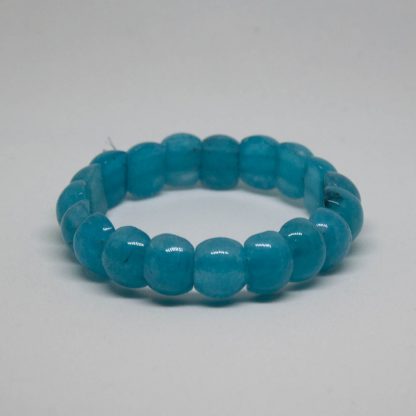A nice darker piece of aquamarine bracelet