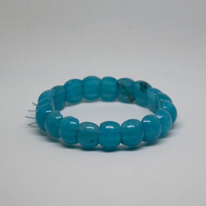 A nice darker piece of aquamarine bracelet