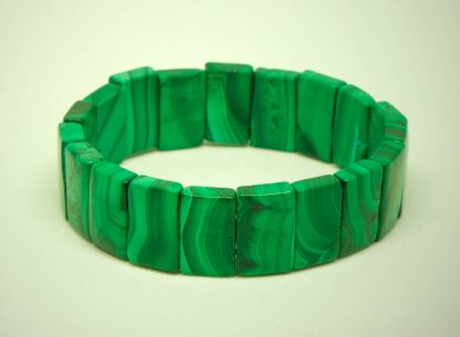 Geen malachite bracelet rectangular