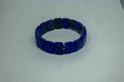 a beautiful square and flat Lapis lazuli bracelet